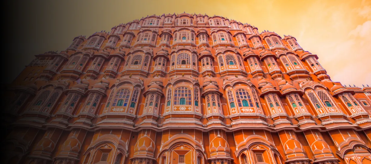 golden triangle india tour - Hawa Mahal