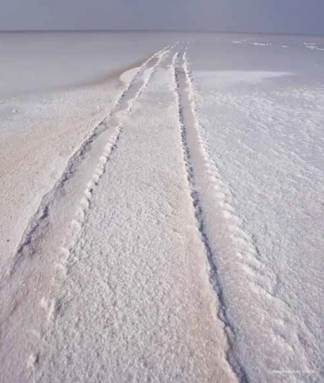 aerial view of the white rann of kutch desert landscape