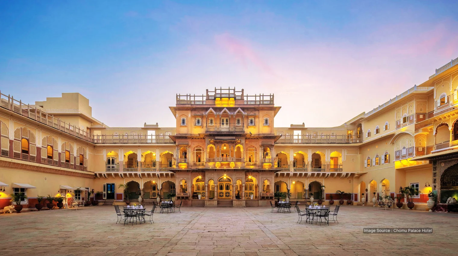 palace stays in rajasthan