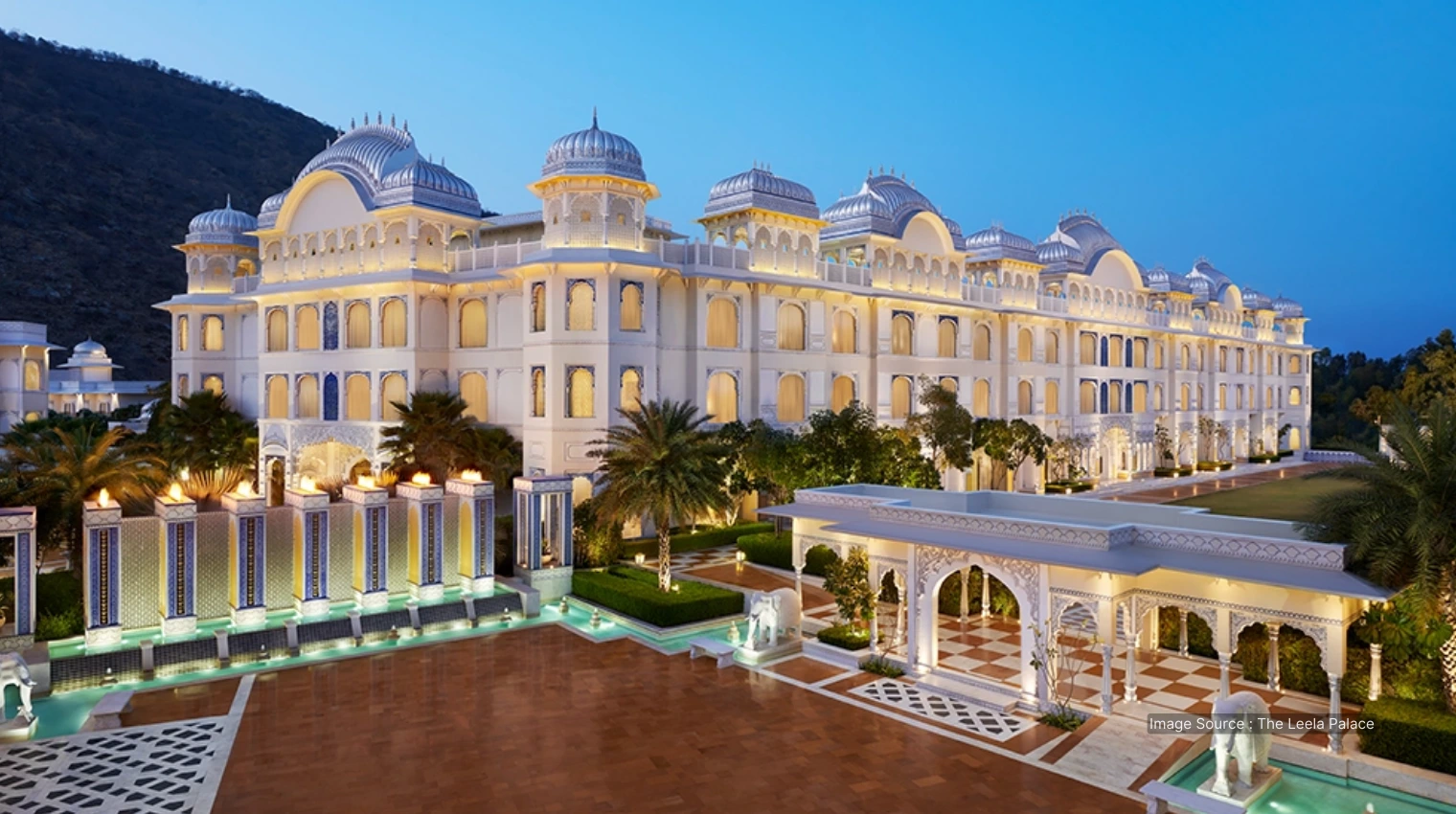 21018 A - The Leela Palace - luxury hotel staycation