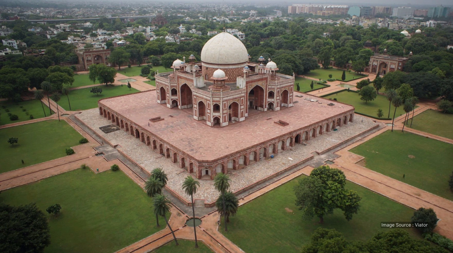 32003 A - Humayun's Tomb - unesco heritage sites in delhi
