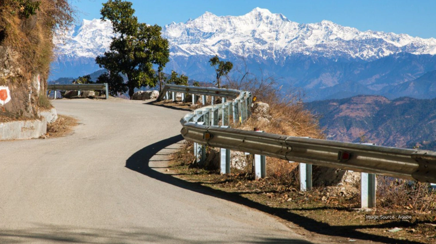 71060 A - Mussoorie Mountains - india trip