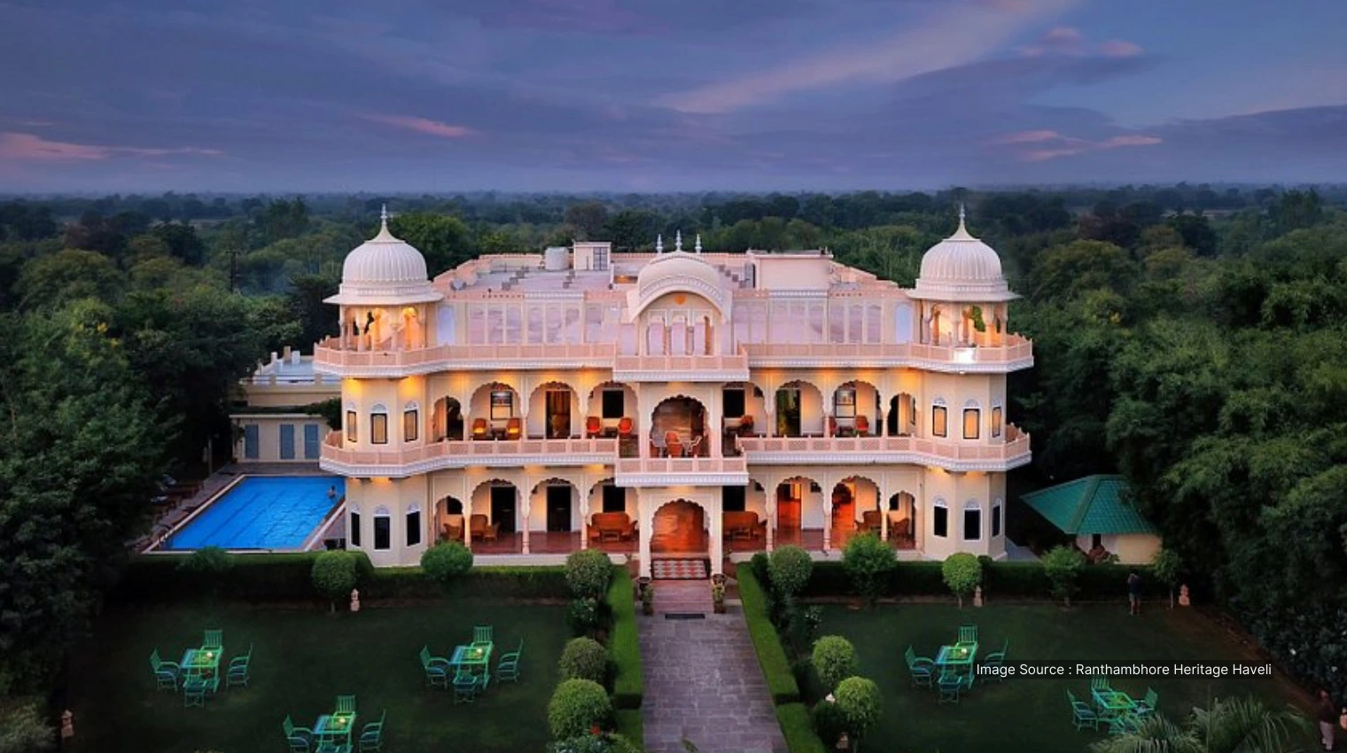 1200 A - 5-star heritage havelis - top tour operators