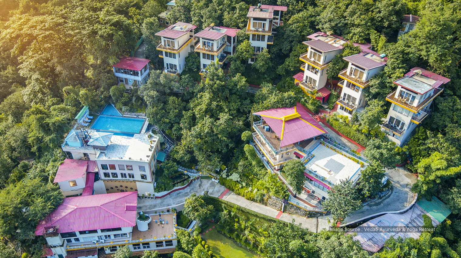 30018 A - Rishikesh ayurveda yoga retreat
