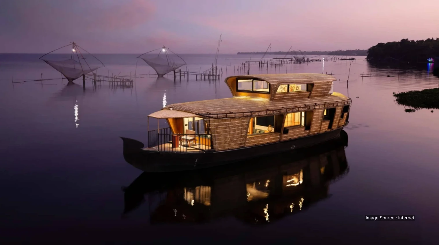 500693 A - houseboats of kerala private luxury tours kerala