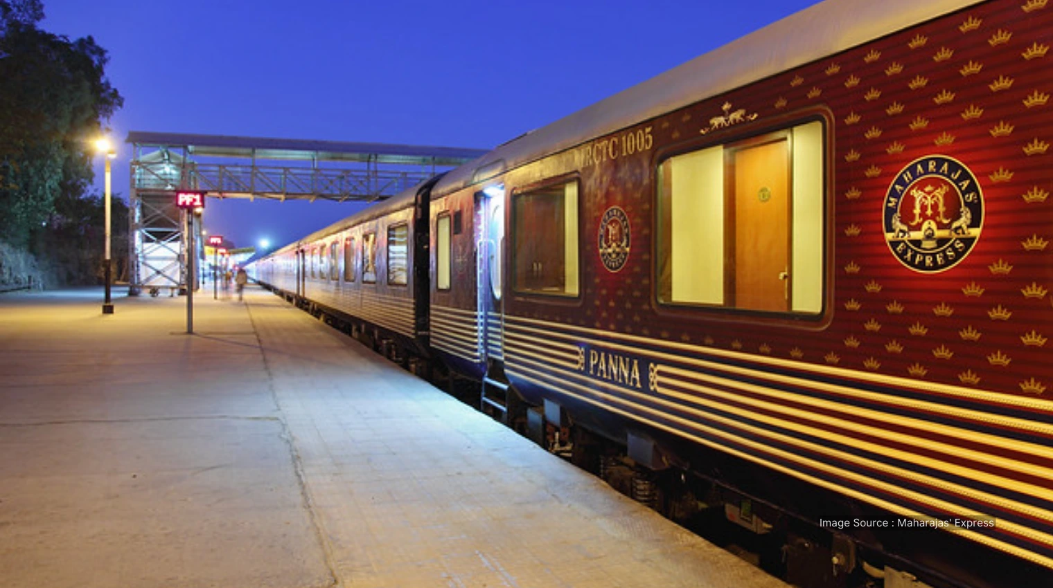 1199 A - Maharajas' Express best luxury train in india