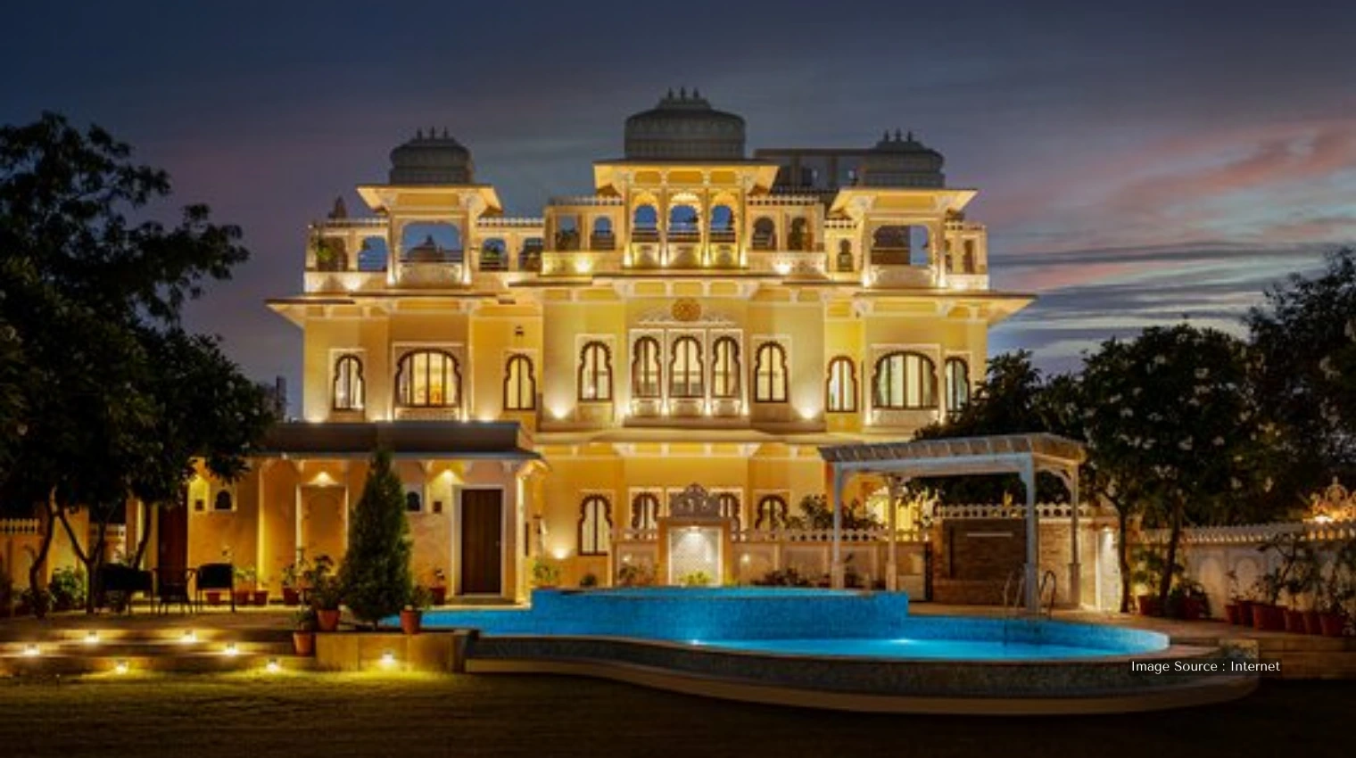 500805 A - sterling jaisinghgarh udaipur, one of the luxurious heritage hotels in jaipur