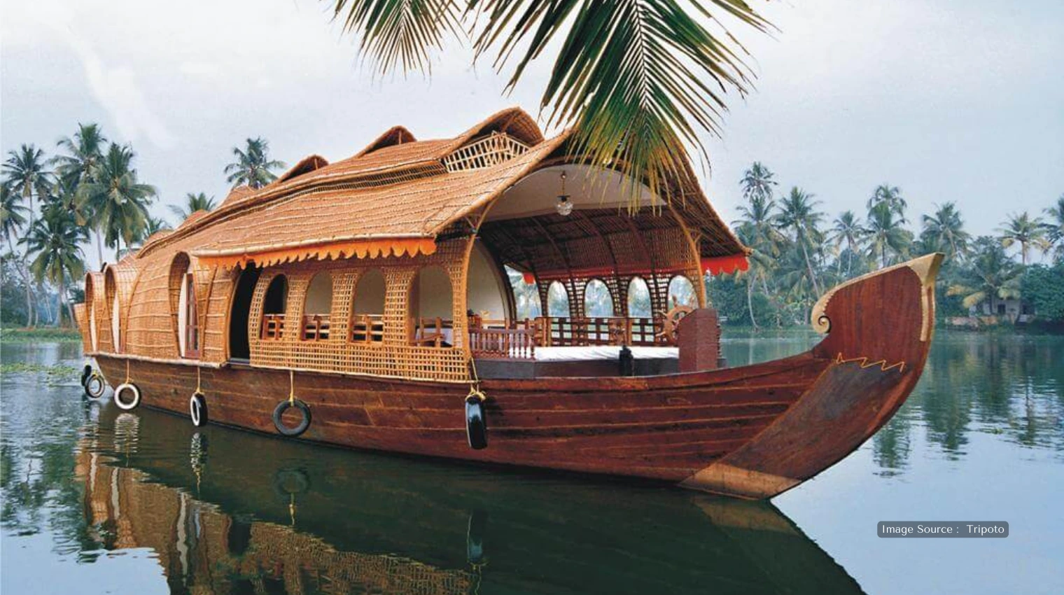 500730 A - kerala houseboat tour for luxury travel experience