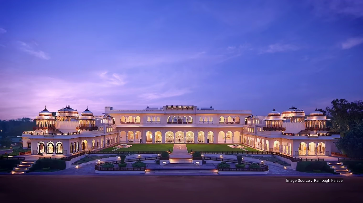 500681 A - rambagh palace - rajasthan cultural tour