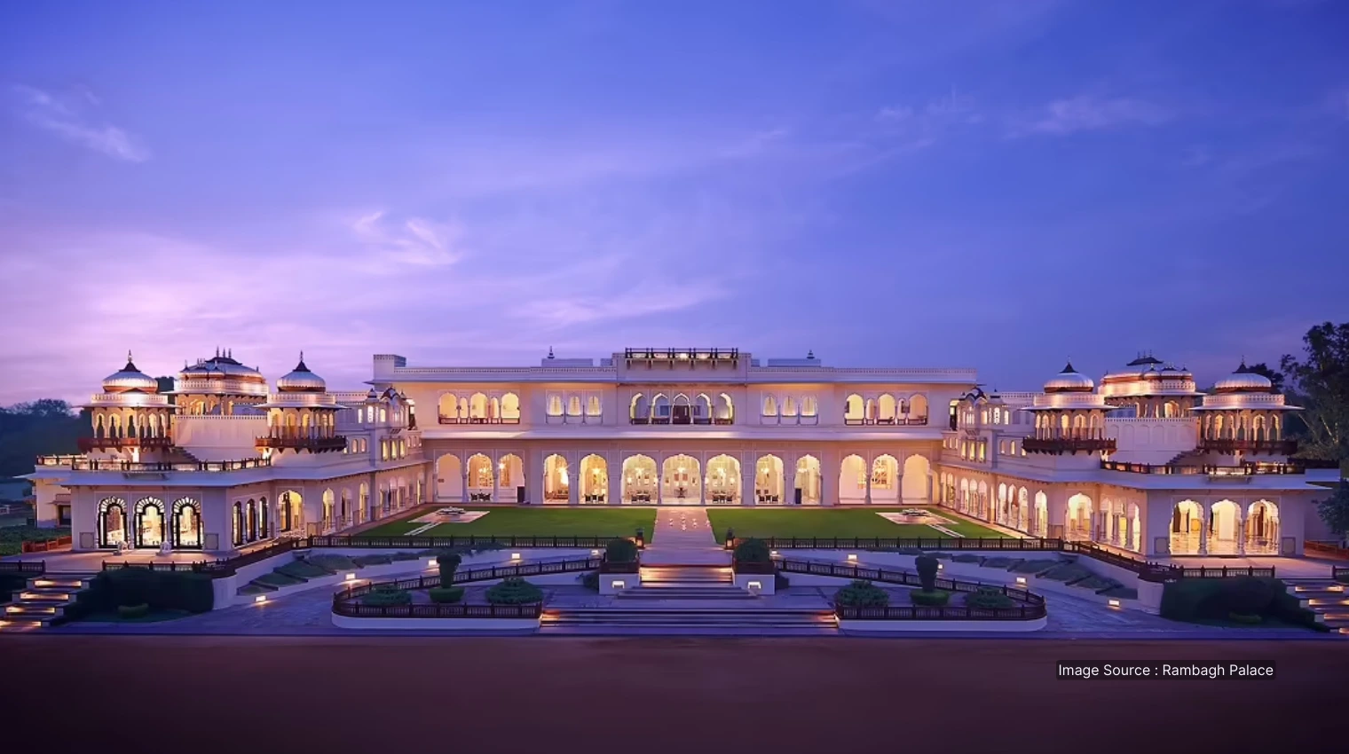 500033 A - experience religion in india at rambagh palace