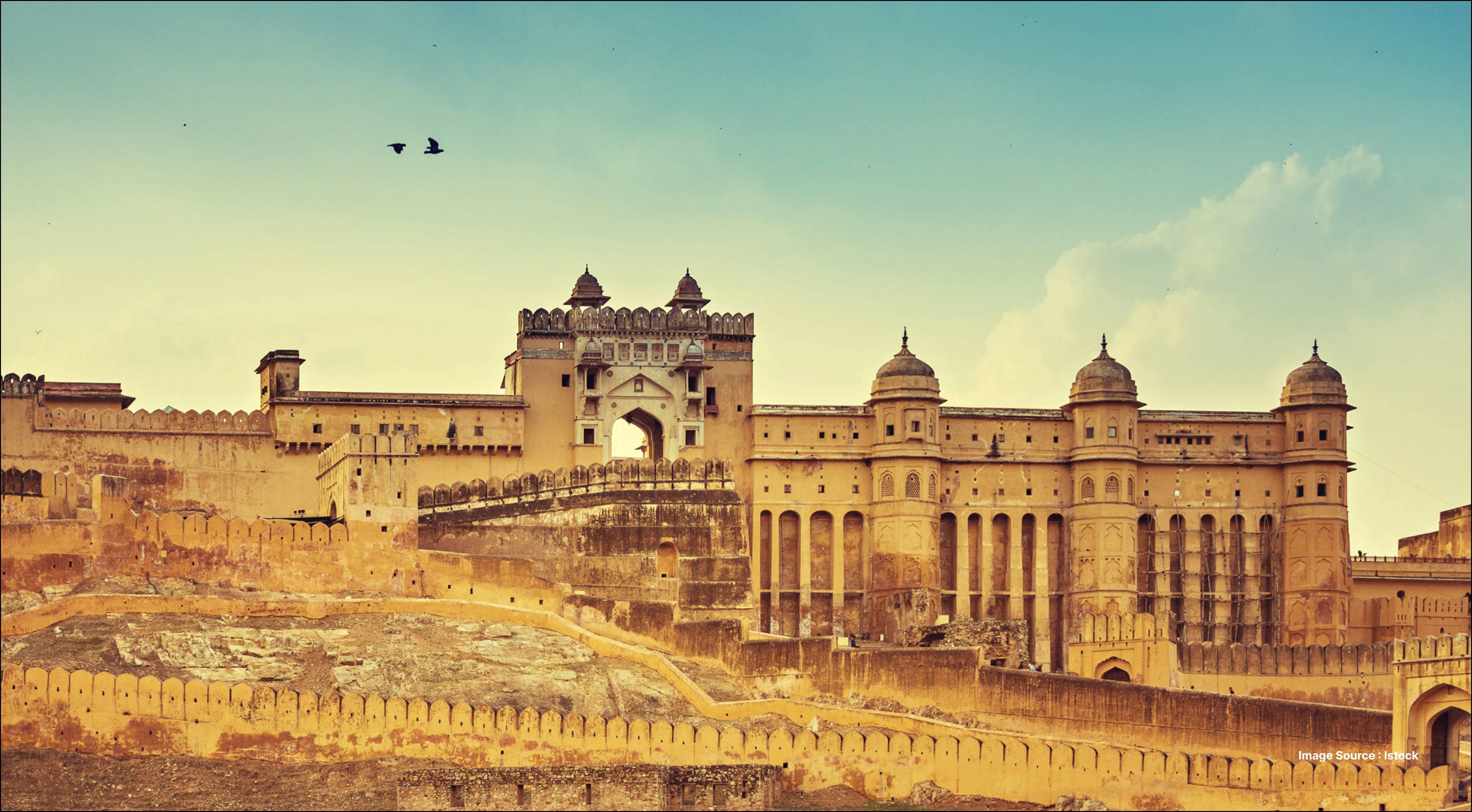 Amer Fort in Jaipur