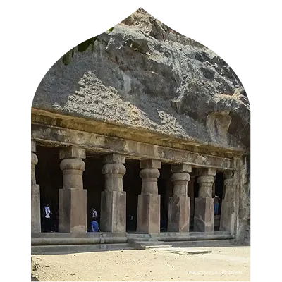 a close up image of the same hut structure
