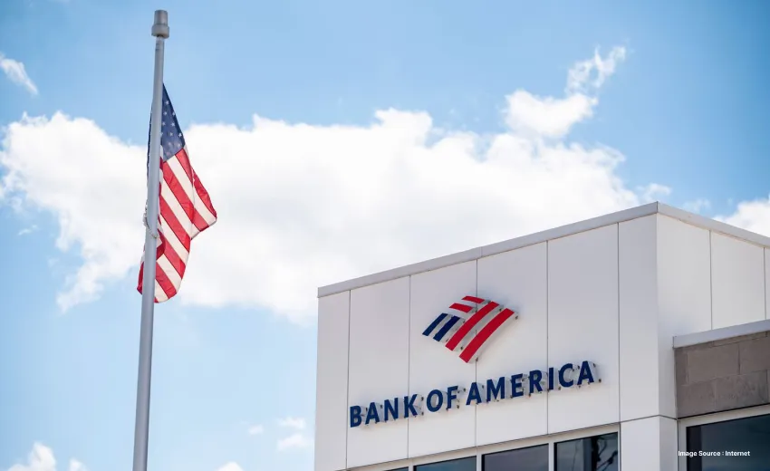 an image of Bank of America in daylight