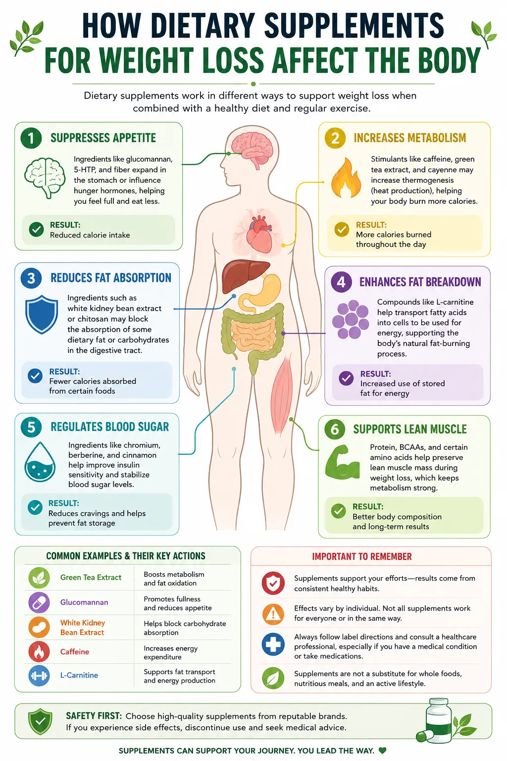 Effect of Supplements on Weight Loss