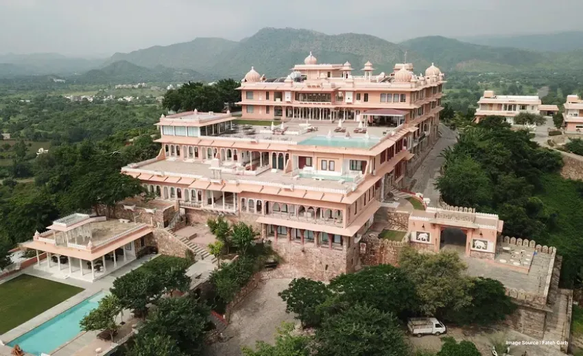 Grand heritage resort nestled amid scenic Aravalli hills