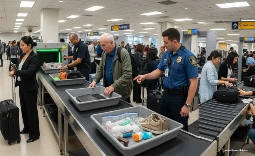 India Airport Security Check Pic