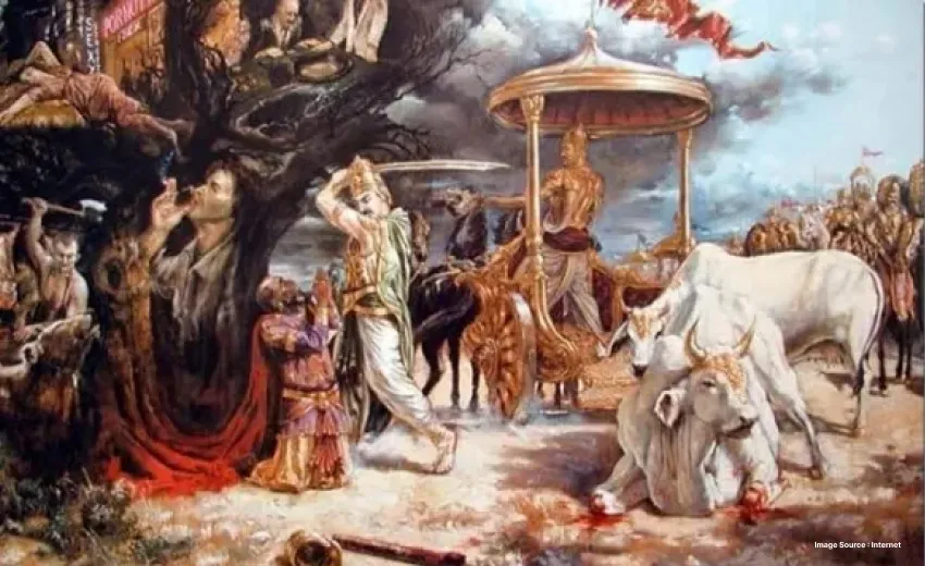 a depiction of the dark kaliyug - the new era