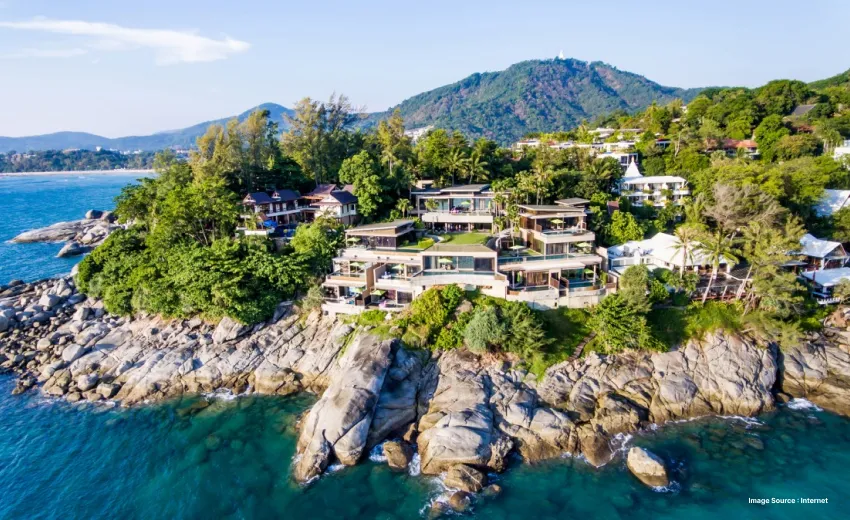 A picture of the island Phuket