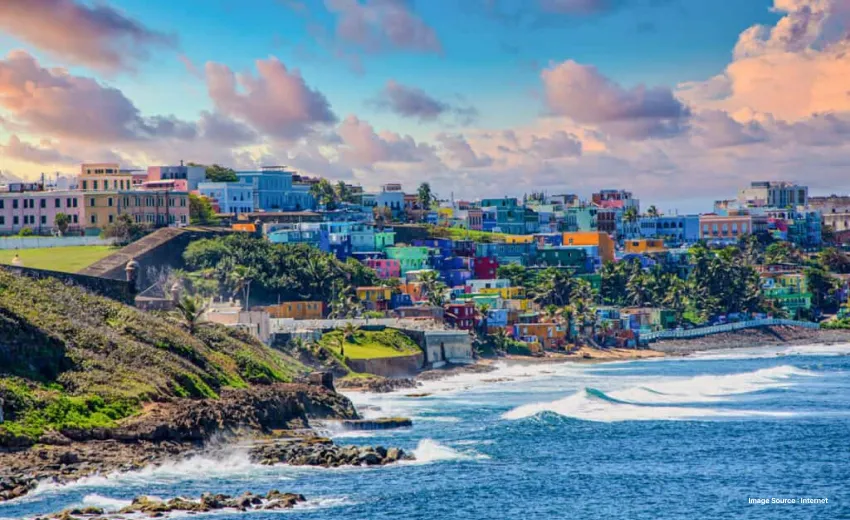An image of a town