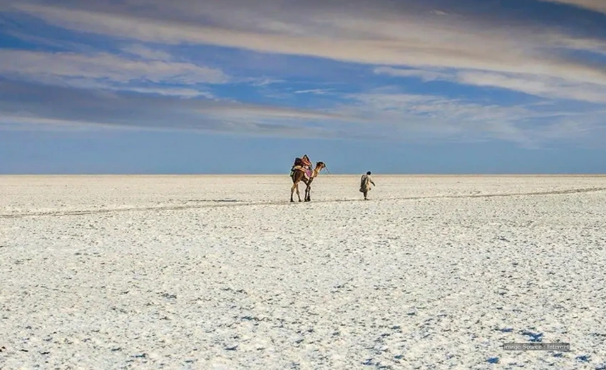 Rann of Kutch white desert, famous for salt flats, camel rides, and sunsets—one of the best locations in India to visit and explore.