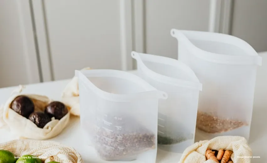 a picture of cereals in plastic bags
