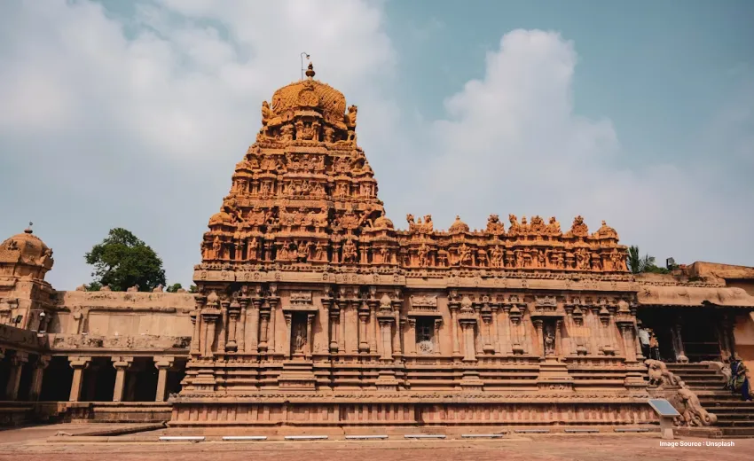 an image of a temple standing in daylight