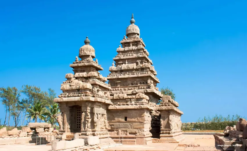 The Shikhara, that is the tallest tower of a temple
