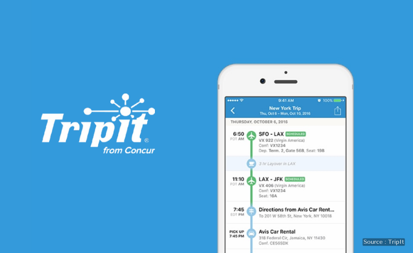 tripit travel planner app