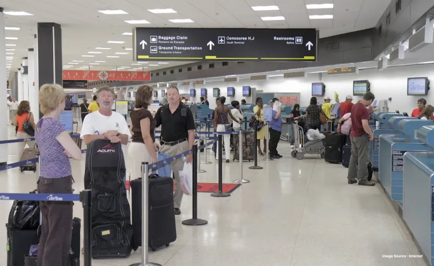 US Airport Immigration Pic