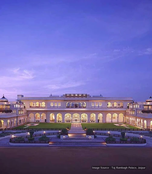Taj Rambagh Palace, Jaipur