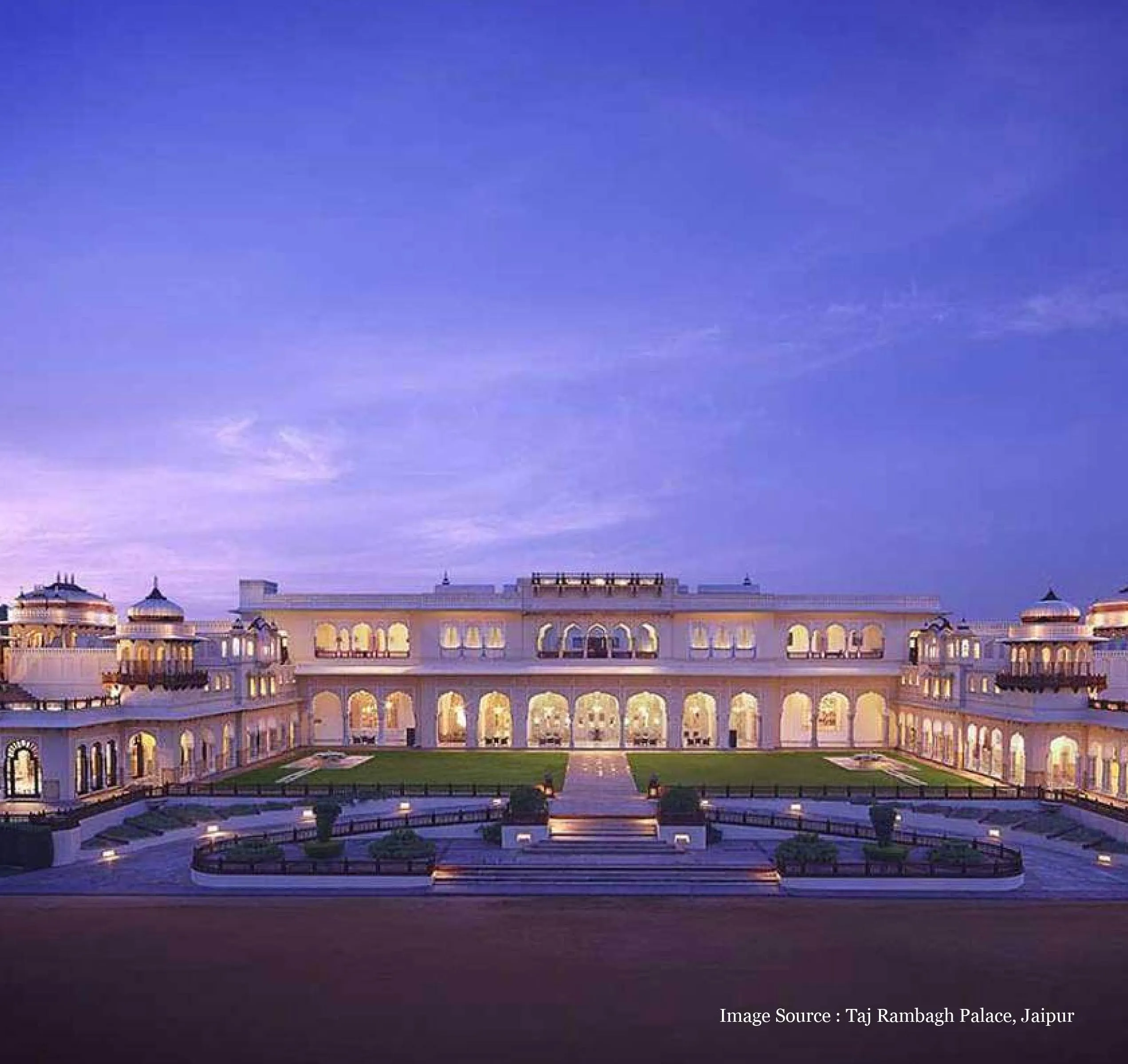 Taj Rambagh Palace, Jaipur