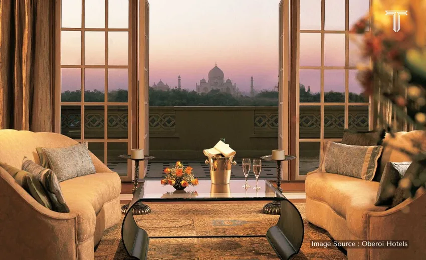 taj mahal vacation packages - oberoi hotels