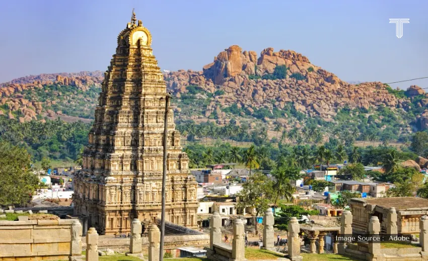 virupaksha temple private jet tour in hampi