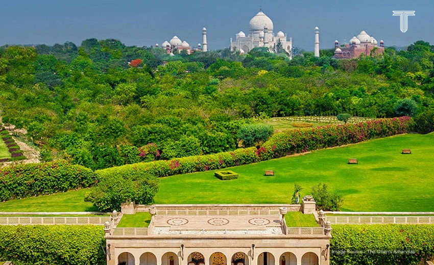 taj mahal - must see spots to view at the oberoi amarvilas