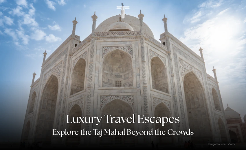 luxury travel escapes taj mahal