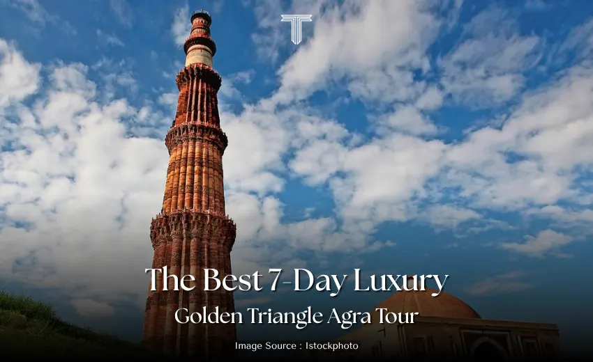 500836 A, luxury golden triangle Agra tour