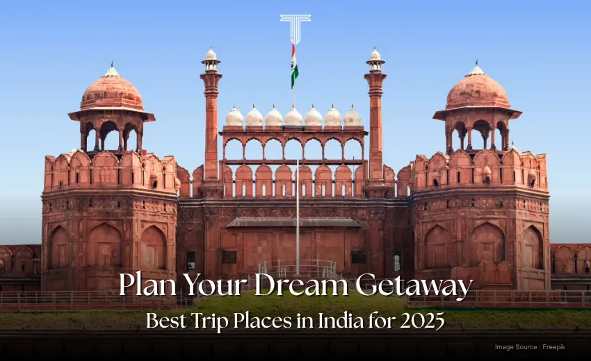 600008 A - red fort - best trip places in india