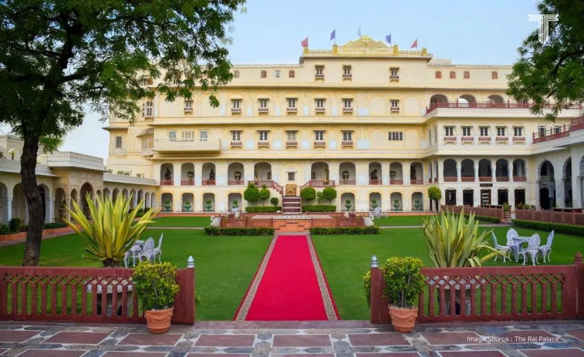 the raj palace - india places to see