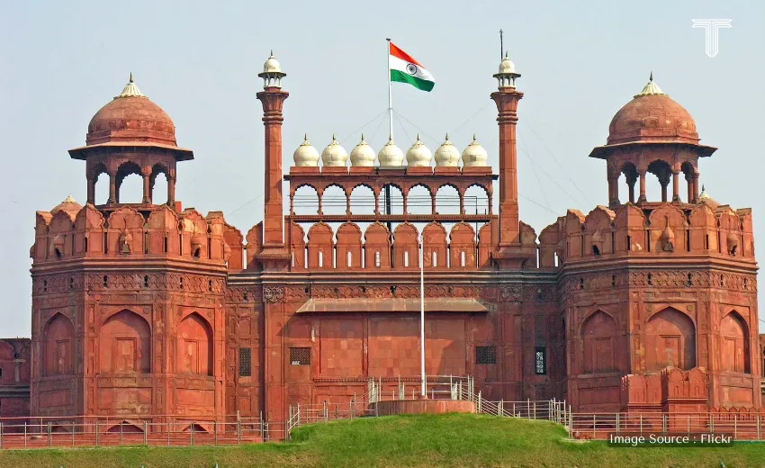 red fort - a great places to visit in india