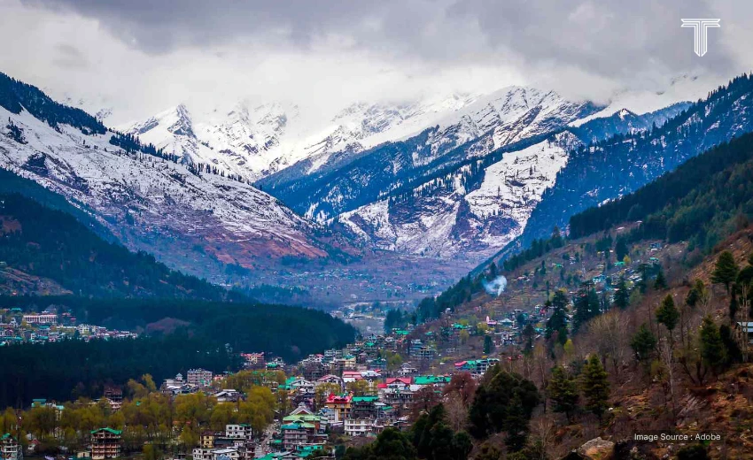 manali mountain view - india cool places to visit
