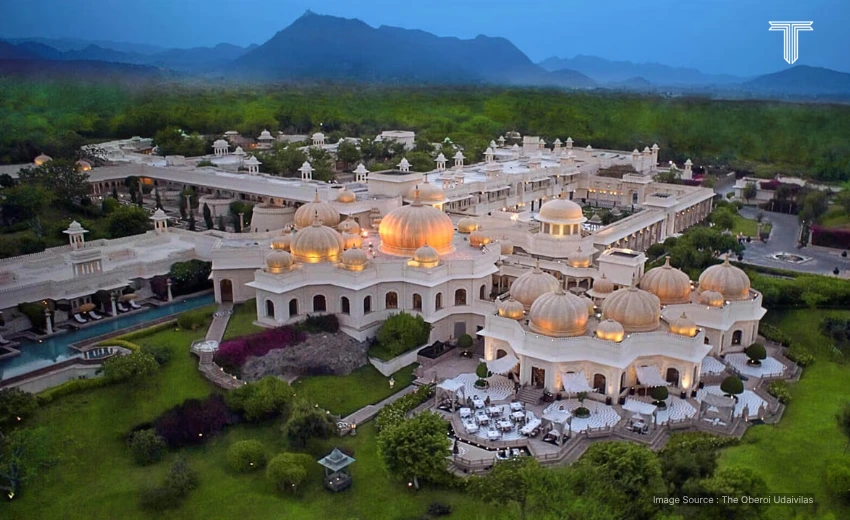 The Oberoi Udaivilas - wildlife tour in india