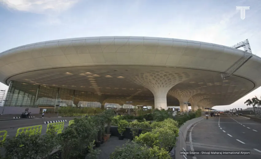 A lavish welcome experience at Jaipur Airport with live musicians and traditional garlands welcoming a guest on the occasion of a private airport transfer.
