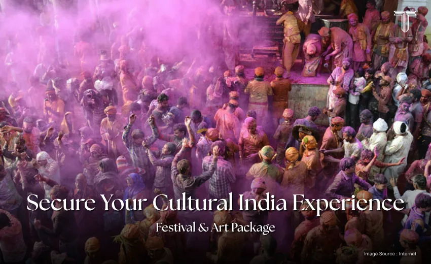 30007 A - celebrating Holi in North India - culture vacation