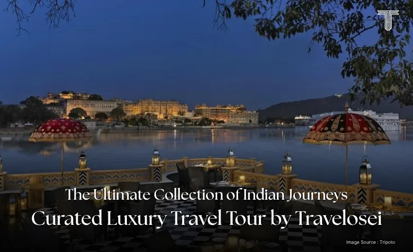 30008 A - palace dinner in Udaipur luxury travel tour