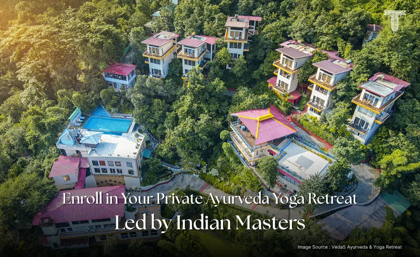 30018 A - Rishikesh ayurveda yoga retreat