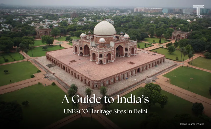 32003 A - Humayun's Tomb - unesco heritage sites in delhi