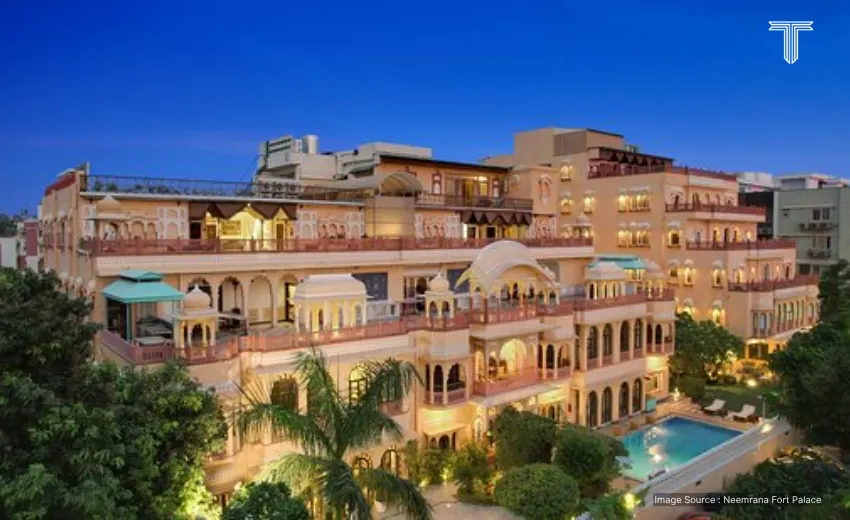 Neemrana Fort Palace - fort stay in rajasthan