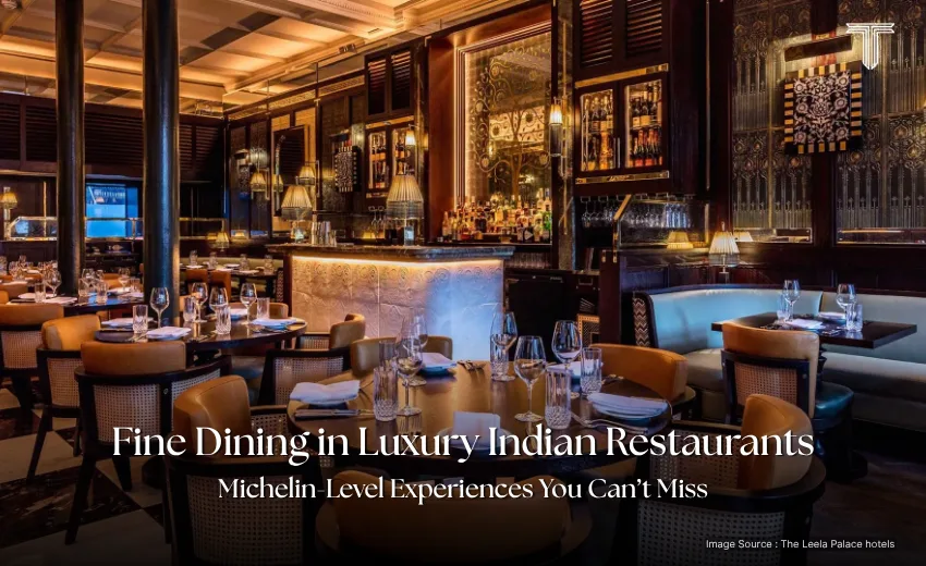 32018 A - The Leela Palace hotels - luxury indian restaurants
