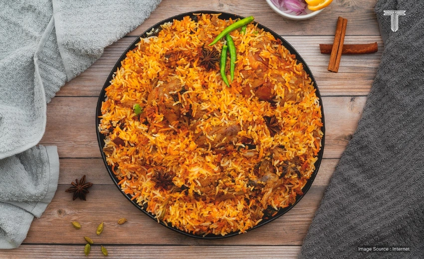 Mughlai biryani - Maharaja Restaurant
