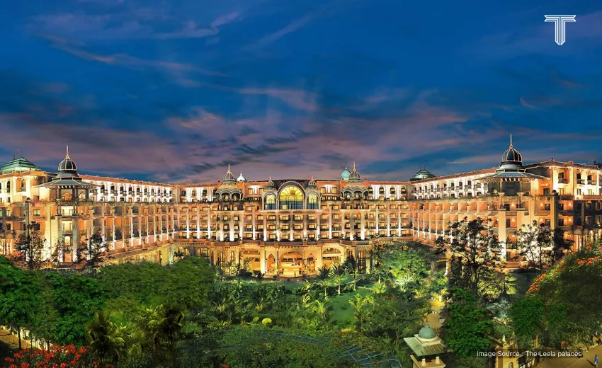  luxury hotel booking
at leela palace 